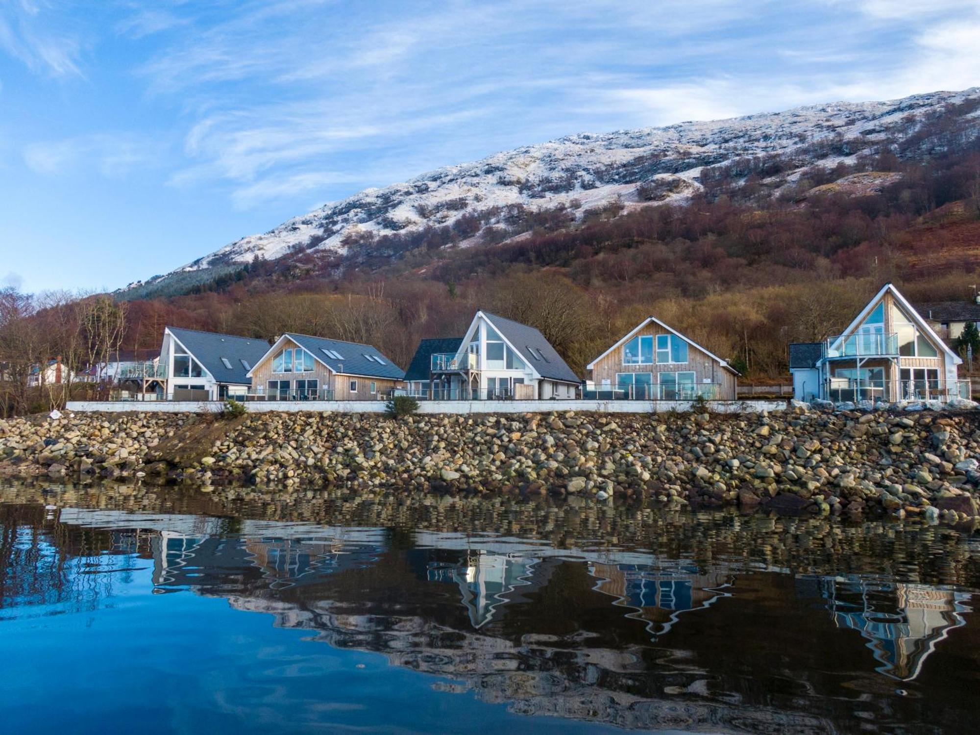 Beach Houses With Hot Tubs Гленко Экстерьер фото