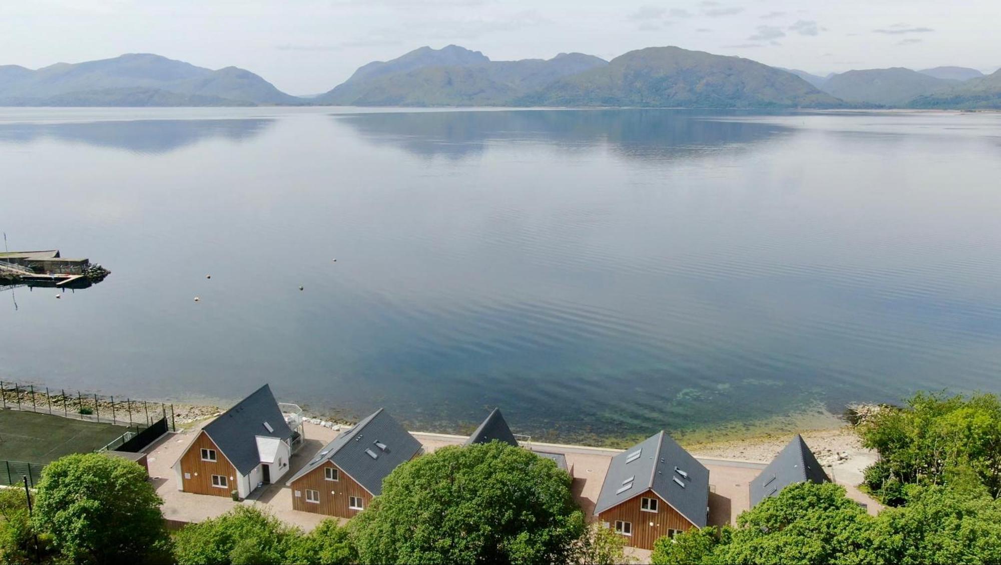 Beach Houses With Hot Tubs Гленко Экстерьер фото